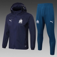 Chandal de Rompevientos del Olympique Marsella 24-25 Azul Chandal de Rompevientos del Olympique Marsella 24-25 Azul