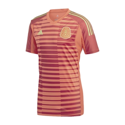 Portero Equipación Camiseta Mexico 2018 Rojo Tailandia