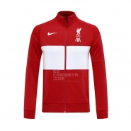 Chaqueta del Liverpool 20-21 Rojo y Blanco Chaqueta del Liverpool 20-21 Rojo y Blanco