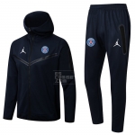 Chandal con Capucha del Paris Saint-Germain 22-23 Azul