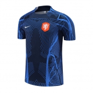 Camiseta de Entrenamiento Paises Bajos 2022-23 Azul