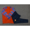 Chandal de Chaqueta del Barcelona Nino 23-24 Rojo