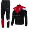 Chandal del AC Milan 20/21 Negro y Rojo