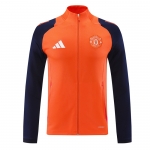 Chaqueta del Manchester United 24-25 Naranja Chaqueta del Manchester United 24-25 Naranja