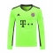 Manga Larga Camiseta Bayern Munich Portero 20-21 Verde