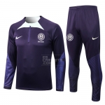 Chandal de Sudadera del Inter Milan 22-23 Purpura Chandal de Sudadera del Inter Milan 22-23 Purpura
