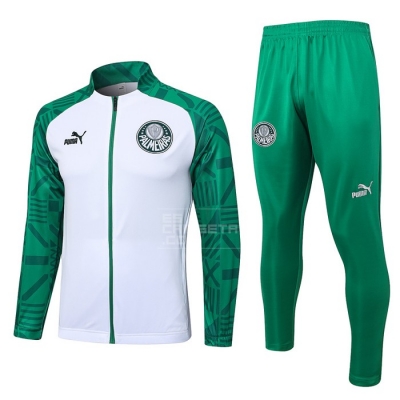 Chandal de Chaqueta del Palmeiras 23-24 Blanco