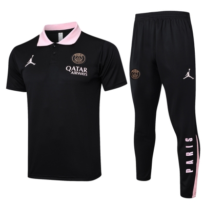 Conjunto Polo del Paris Saint-Germain Jordan 24-25 Negro