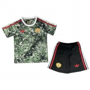 Camiseta Manchester United X Stone Roses Nino 24-25 Camiseta Manchester United X Stone Roses Nino 24-25