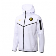 Chaqueta con Capucha del Chelsea 22-23 Blanco Chaqueta con Capucha del Chelsea 22-23 Blanco
