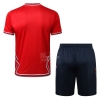 Chandal del Paris Saint-Germain Jordan Manga Corta 22-23 Rojo - Pantalon Corto