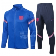 Chandal de Chaqueta del Inglaterra Nino 20/21 Azul Chandal de Chaqueta del Inglaterra Nino 20/21 Azul