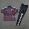 Chandal de Sudadera del Bayern Munich 22-23 Rojo y Gris