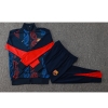 Chandal de Chaqueta del Barcelona Nino 2024-2025 Rojo y Azul