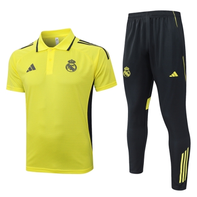 Conjunto Polo del Real Madrid 25-26 Amarillo