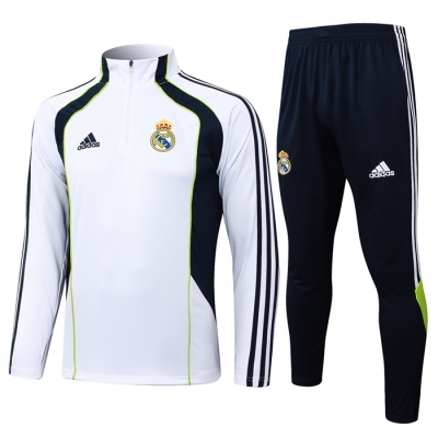 Chandal de Sudadera del Real Madrid Nino 2025-26 Blanco