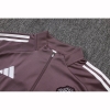 Chandal de Sudadera del Manchester United Nino 25-26 Purpura