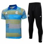 Conjunto Polo del Real Madrid 25-26 Azul Verde Conjunto Polo del Real Madrid 25-26 Azul Verde