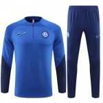 Chandal de Sudadera del Inter Milan 2022-23 Azul Chandal de Sudadera del Inter Milan 2022-23 Azul
