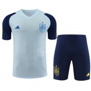 Chandal del Espana Manga Corta 2023-24 Azul - Pantalon Corto