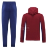 Chandal con Capucha del Barcelona 20-21 Rojo