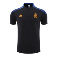 Camiseta Polo del Real Madrid 22-23 Negro y Azul