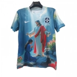 Camiseta Brasil Jesus 2025-26 Tailandia Azul Camiseta Brasil Jesus 2025-26 Tailandia Azul
