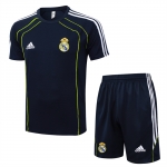 Chandal del Real Madrid Manga Corta 25-26 Azul - Pantalon Corto Chandal del Real Madrid Manga Corta 25-26 Azul - Pantalon Corto