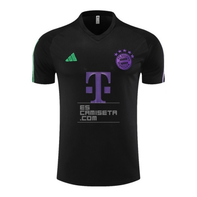 Camiseta de Entrenamiento Bayern Munich 23-24 Negro