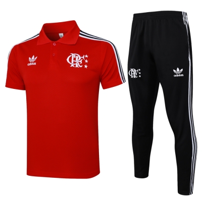 Conjunto Polo del Flamengo 25-26 Rojo