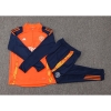 Chandal de Sudadera del Manchester United Nino 24-25 Naranja