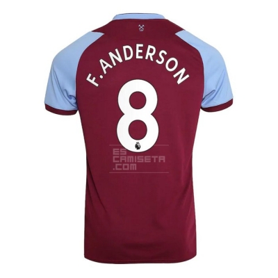 1ª Equipacion Camiseta West Ham Jugador F.Anderson 20-21