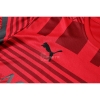 Chandal del AC Milan Manga Corta 22-23 Rojo - Pantalon Corto