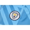 Chandal de Chaqueta del Manchester City 22-23 Azul Claro