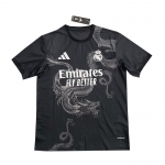 Tailandia Camiseta Real Madrid Dragon 2024 Negro Tailandia Camiseta Real Madrid Dragon 2024 Negro