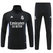 Chandal de Sudadera del Real Madrid 2022 Negro Chandal de Sudadera del Real Madrid 2022 Negro