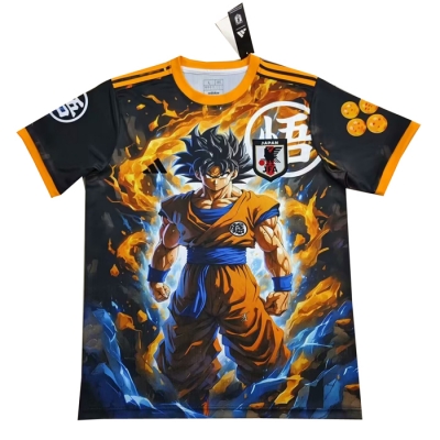 Camiseta Japon Dragon Ball 24-25 Tailandia Negro