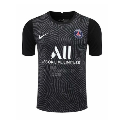 Camiseta Paris Saint-Germain Portero 20-21 Negro