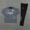 Chandal de Sudadera del Paris Saint-Germain Jordan Nino 2023-24 Gris