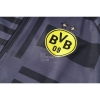 Chandal de Chaqueta del Borussia Dortmund 22-23 Negro y Gris