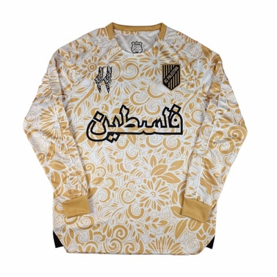 Manga Larga Camiseta Palestina Special 25-26 Amarillo