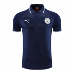 Camiseta Polo del Manchester City 22-23 Azul Marino Camiseta Polo del Manchester City 22-23 Azul Marino