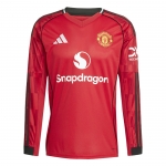 Manga Larga 1a Equipacion Camiseta Manchester United 25-26 Manga Larga 1a Equipacion Camiseta Manchester United 25-26