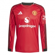 Manga Larga 1a Equipacion Camiseta Manchester United 25-26 Manga Larga 1a Equipacion Camiseta Manchester United 25-26