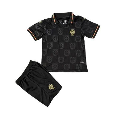 Camiseta Portugal Special Nino 2025 Negro