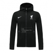 Chaqueta con Capucha del Liverpool 2020-21 Negro Chaqueta con Capucha del Liverpool 2020-21 Negro