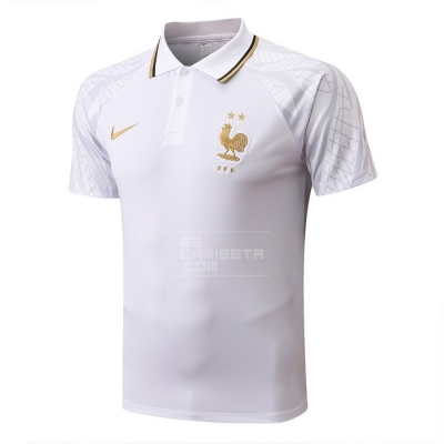 Camiseta Polo del Francia 22-23 Blanco