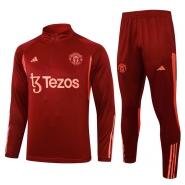 Chandal de Sudadera del Manchester United 2023-24 Rojo Chandal de Sudadera del Manchester United 2023-24 Rojo