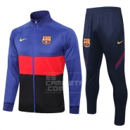 Chandal de Chaqueta del Barcelona 20/21 Azul y Rojo