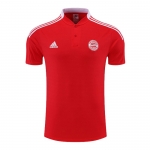 Camiseta Polo del Bayern Munich 22-23 Rojo Camiseta Polo del Bayern Munich 22-23 Rojo
